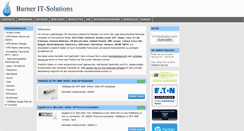 Desktop Screenshot of burner-it-solutions.de